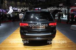 Jeep Grand Cherokee 75th anniversary 01-02.03.2016. Geneva International Motor Show, Geneva, Switzerland. www.xpbimages.com, EMail: requests@xpbimages.com - copy of publication required for printed pictures. Every used picture is fee-liable. © Copyright: Photo4 / XPB Images