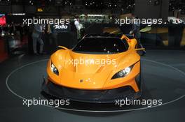 Apollo Arrow 01-02.03.2016. Geneva International Motor Show, Geneva, Switzerland. www.xpbimages.com, EMail: requests@xpbimages.com - copy of publication required for printed pictures. Every used picture is fee-liable. © Copyright: Photo4 / XPB Images