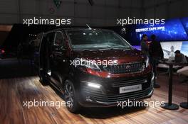 Peugeot Traveller 01-02.03.2016. Geneva International Motor Show, Geneva, Switzerland. www.xpbimages.com, EMail: requests@xpbimages.com - copy of publication required for printed pictures. Every used picture is fee-liable. © Copyright: Photo4 / XPB Images