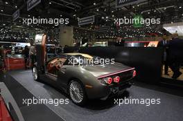 Spyker C8 Preliator 01-02.03.2016. Geneva International Motor Show, Geneva, Switzerland. www.xpbimages.com, EMail: requests@xpbimages.com - copy of publication required for printed pictures. Every used picture is fee-liable. © Copyright: Photo4 / XPB Images
