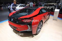 BMW I8 Protonic 01-02.03.2016. Geneva International Motor Show, Geneva, Switzerland. www.xpbimages.com, EMail: requests@xpbimages.com - copy of publication required for printed pictures. Every used picture is fee-liable. © Copyright: Photo4 / XPB Images