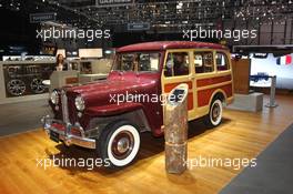 Jeep stand 01-02.03.2016. Geneva International Motor Show, Geneva, Switzerland. www.xpbimages.com, EMail: requests@xpbimages.com - copy of publication required for printed pictures. Every used picture is fee-liable. © Copyright: Photo4 / XPB Images