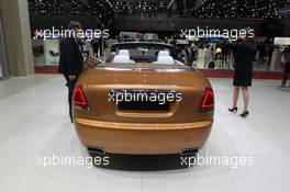 Rolls Royce Dawn 01-02.03.2016. Geneva International Motor Show, Geneva, Switzerland. www.xpbimages.com, EMail: requests@xpbimages.com - copy of publication required for printed pictures. Every used picture is fee-liable. © Copyright: Photo4 / XPB Images