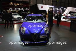 Alfa Romeo Mito 01-02.03.2016. Geneva International Motor Show, Geneva, Switzerland. www.xpbimages.com, EMail: requests@xpbimages.com - copy of publication required for printed pictures. Every used picture is fee-liable. © Copyright: Photo4 / XPB Images