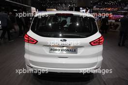 Ford SMAX Vignale 01-02.03.2016. Geneva International Motor Show, Geneva, Switzerland. www.xpbimages.com, EMail: requests@xpbimages.com - copy of publication required for printed pictures. Every used picture is fee-liable. © Copyright: Photo4 / XPB Images