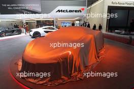 MCLAREN 01-02.03.2016. Geneva International Motor Show, Geneva, Switzerland. www.xpbimages.com, EMail: requests@xpbimages.com - copy of publication required for printed pictures. Every used picture is fee-liable. © Copyright: Photo4 / XPB Images