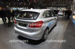 BMW 225XE 01-02.03.2016. Geneva International Motor Show, Geneva, Switzerland. www.xpbimages.com, EMail: requests@xpbimages.com - copy of publication required for printed pictures. Every used picture is fee-liable. © Copyright: Photo4 / XPB Images