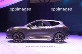 NIssan Qashqai Premium Concept 01-02.03.2016. Geneva International Motor Show, Geneva, Switzerland. www.xpbimages.com, EMail: requests@xpbimages.com - copy of publication required for printed pictures. Every used picture is fee-liable. © Copyright: Photo4 / XPB Images