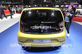 Volkswagen Up! 01-02.03.2016. Geneva International Motor Show, Geneva, Switzerland. www.xpbimages.com, EMail: requests@xpbimages.com - copy of publication required for printed pictures. Every used picture is fee-liable. © Copyright: Photo4 / XPB Images