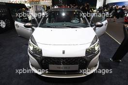 DS3 01-02.03.2016. Geneva International Motor Show, Geneva, Switzerland. www.xpbimages.com, EMail: requests@xpbimages.com - copy of publication required for printed pictures. Every used picture is fee-liable. © Copyright: Photo4 / XPB Images