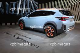 Subaru XV Concpet 01-02.03.2016. Geneva International Motor Show, Geneva, Switzerland. www.xpbimages.com, EMail: requests@xpbimages.com - copy of publication required for printed pictures. Every used picture is fee-liable. © Copyright: Photo4 / XPB Images