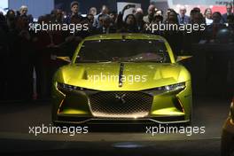 DS E-Tense 01-02.03.2016. Geneva International Motor Show, Geneva, Switzerland. www.xpbimages.com, EMail: requests@xpbimages.com - copy of publication required for printed pictures. Every used picture is fee-liable. © Copyright: Photo4 / XPB Images