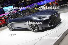 Lexus LF-FC 01-02.03.2016. Geneva International Motor Show, Geneva, Switzerland. www.xpbimages.com, EMail: requests@xpbimages.com - copy of publication required for printed pictures. Every used picture is fee-liable. © Copyright: Photo4 / XPB Images