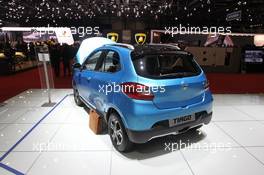 Tata Tiago 01-02.03.2016. Geneva International Motor Show, Geneva, Switzerland. www.xpbimages.com, EMail: requests@xpbimages.com - copy of publication required for printed pictures. Every used picture is fee-liable. © Copyright: Photo4 / XPB Images