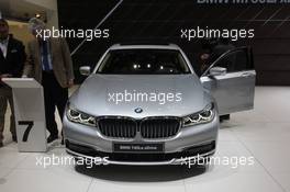 BMW 740 Le Hybrid 01-02.03.2016. Geneva International Motor Show, Geneva, Switzerland. www.xpbimages.com, EMail: requests@xpbimages.com - copy of publication required for printed pictures. Every used picture is fee-liable. © Copyright: Photo4 / XPB Images