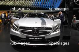 Mercedes C63 S AMG 01-02.03.2016. Geneva International Motor Show, Geneva, Switzerland. www.xpbimages.com, EMail: requests@xpbimages.com - copy of publication required for printed pictures. Every used picture is fee-liable. © Copyright: Photo4 / XPB Images