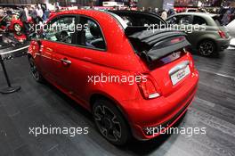 Fiat 500S C 01-02.03.2016. Geneva International Motor Show, Geneva, Switzerland. www.xpbimages.com, EMail: requests@xpbimages.com - copy of publication required for printed pictures. Every used picture is fee-liable. © Copyright: Photo4 / XPB Images