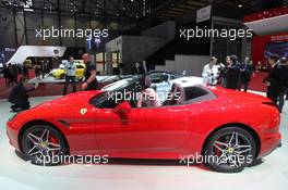 Ferrari California T Handling 01-02.03.2016. Geneva International Motor Show, Geneva, Switzerland. www.xpbimages.com, EMail: requests@xpbimages.com - copy of publication required for printed pictures. Every used picture is fee-liable. © Copyright: Photo4 / XPB Images