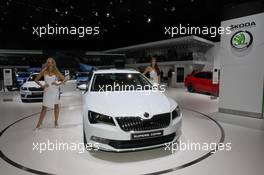Skoda 01-02.03.2016. Geneva International Motor Show, Geneva, Switzerland. www.xpbimages.com, EMail: requests@xpbimages.com - copy of publication required for printed pictures. Every used picture is fee-liable. © Copyright: Photo4 / XPB Images