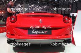 Ferrari California T Handling 01-02.03.2016. Geneva International Motor Show, Geneva, Switzerland. www.xpbimages.com, EMail: requests@xpbimages.com - copy of publication required for printed pictures. Every used picture is fee-liable. © Copyright: Photo4 / XPB Images
