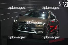 Infiniti QX30 01-02.03.2016. Geneva International Motor Show, Geneva, Switzerland. www.xpbimages.com, EMail: requests@xpbimages.com - copy of publication required for printed pictures. Every used picture is fee-liable. © Copyright: Photo4 / XPB Images