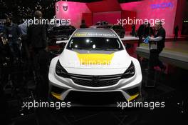 Opel Astra TCR 01-02.03.2016. Geneva International Motor Show, Geneva, Switzerland. www.xpbimages.com, EMail: requests@xpbimages.com - copy of publication required for printed pictures. Every used picture is fee-liable. © Copyright: Photo4 / XPB Images