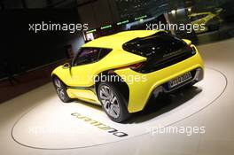 Nanoflowcell Quantino 01-02.03.2016. Geneva International Motor Show, Geneva, Switzerland. www.xpbimages.com, EMail: requests@xpbimages.com - copy of publication required for printed pictures. Every used picture is fee-liable. © Copyright: Photo4 / XPB Images