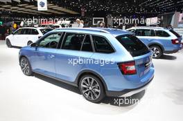 Skoda Fabi Combi Scoutline 01-02.03.2016. Geneva International Motor Show, Geneva, Switzerland. www.xpbimages.com, EMail: requests@xpbimages.com - copy of publication required for printed pictures. Every used picture is fee-liable. © Copyright: Photo4 / XPB Images