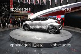 Toyota CH-R 01-02.03.2016. Geneva International Motor Show, Geneva, Switzerland. www.xpbimages.com, EMail: requests@xpbimages.com - copy of publication required for printed pictures. Every used picture is fee-liable. © Copyright: Photo4 / XPB Images