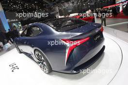 Lexus LF FC 01-02.03.2016. Geneva International Motor Show, Geneva, Switzerland. www.xpbimages.com, EMail: requests@xpbimages.com - copy of publication required for printed pictures. Every used picture is fee-liable. © Copyright: Photo4 / XPB Images
