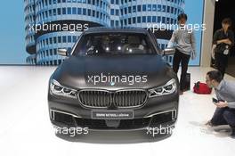 BMW M7 60 LI X Drive 01-02.03.2016. Geneva International Motor Show, Geneva, Switzerland. www.xpbimages.com, EMail: requests@xpbimages.com - copy of publication required for printed pictures. Every used picture is fee-liable. © Copyright: Photo4 / XPB Images