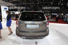 Subaru Forester 01-02.03.2016. Geneva International Motor Show, Geneva, Switzerland. www.xpbimages.com, EMail: requests@xpbimages.com - copy of publication required for printed pictures. Every used picture is fee-liable. © Copyright: Photo4 / XPB Images