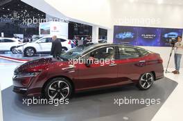 Honda Clarity FlueCell 01-02.03.2016. Geneva International Motor Show, Geneva, Switzerland. www.xpbimages.com, EMail: requests@xpbimages.com - copy of publication required for printed pictures. Every used picture is fee-liable. © Copyright: Photo4 / XPB Images