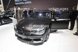 BMW M760LI Xdrive 01-02.03.2016. Geneva International Motor Show, Geneva, Switzerland. www.xpbimages.com, EMail: requests@xpbimages.com - copy of publication required for printed pictures. Every used picture is fee-liable. © Copyright: Photo4 / XPB Images