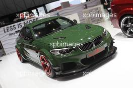 Schnitzer BMW M235i S 01-02.03.2016. Geneva International Motor Show, Geneva, Switzerland. www.xpbimages.com, EMail: requests@xpbimages.com - copy of publication required for printed pictures. Every used picture is fee-liable. © Copyright: Photo4 / XPB Images