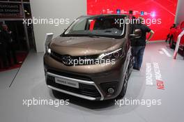 Toyota ProAce Verso 01-02.03.2016. Geneva International Motor Show, Geneva, Switzerland. www.xpbimages.com, EMail: requests@xpbimages.com - copy of publication required for printed pictures. Every used picture is fee-liable. © Copyright: Photo4 / XPB Images
