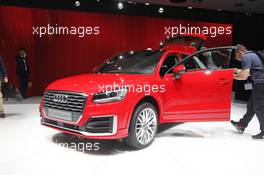 Audi Q2 01-02.03.2016. Geneva International Motor Show, Geneva, Switzerland. www.xpbimages.com, EMail: requests@xpbimages.com - copy of publication required for printed pictures. Every used picture is fee-liable. © Copyright: Photo4 / XPB Images