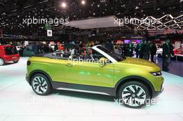 Volkswagen T Croos Breeze 01-02.03.2016. Geneva International Motor Show, Geneva, Switzerland. www.xpbimages.com, EMail: requests@xpbimages.com - copy of publication required for printed pictures. Every used picture is fee-liable. © Copyright: Photo4 / XPB Images
