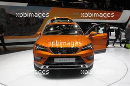 Seat Alteca 01-02.03.2016. Geneva International Motor Show, Geneva, Switzerland. www.xpbimages.com, EMail: requests@xpbimages.com - copy of publication required for printed pictures. Every used picture is fee-liable. © Copyright: Photo4 / XPB Images
