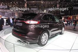 Ford Edge Vignale 01-02.03.2016. Geneva International Motor Show, Geneva, Switzerland. www.xpbimages.com, EMail: requests@xpbimages.com - copy of publication required for printed pictures. Every used picture is fee-liable. © Copyright: Photo4 / XPB Images