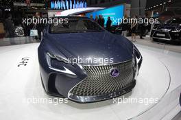 Lexus LF FC 01-02.03.2016. Geneva International Motor Show, Geneva, Switzerland. www.xpbimages.com, EMail: requests@xpbimages.com - copy of publication required for printed pictures. Every used picture is fee-liable. © Copyright: Photo4 / XPB Images