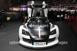 Apollo N 01-02.03.2016. Geneva International Motor Show, Geneva, Switzerland. www.xpbimages.com, EMail: requests@xpbimages.com - copy of publication required for printed pictures. Every used picture is fee-liable. © Copyright: Photo4 / XPB Images