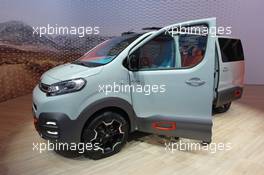 Citroen Space Tourer 01-02.03.2016. Geneva International Motor Show, Geneva, Switzerland. www.xpbimages.com, EMail: requests@xpbimages.com - copy of publication required for printed pictures. Every used picture is fee-liable. © Copyright: Photo4 / XPB Images