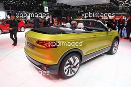 Volkswagen T Croos Breeze 01-02.03.2016. Geneva International Motor Show, Geneva, Switzerland. www.xpbimages.com, EMail: requests@xpbimages.com - copy of publication required for printed pictures. Every used picture is fee-liable. © Copyright: Photo4 / XPB Images