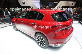 Fiat Tipo Hatchback 01-02.03.2016. Geneva International Motor Show, Geneva, Switzerland. www.xpbimages.com, EMail: requests@xpbimages.com - copy of publication required for printed pictures. Every used picture is fee-liable. © Copyright: Photo4 / XPB Images