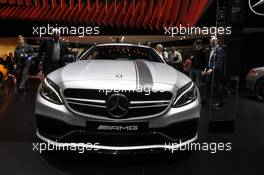 Mercedes C63 S AMG 01-02.03.2016. Geneva International Motor Show, Geneva, Switzerland. www.xpbimages.com, EMail: requests@xpbimages.com - copy of publication required for printed pictures. Every used picture is fee-liable. © Copyright: Photo4 / XPB Images