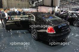 Rolls Royce Wrait Blackbadge 01-02.03.2016. Geneva International Motor Show, Geneva, Switzerland. www.xpbimages.com, EMail: requests@xpbimages.com - copy of publication required for printed pictures. Every used picture is fee-liable. © Copyright: Photo4 / XPB Images