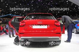 Audi Q2 01-02.03.2016. Geneva International Motor Show, Geneva, Switzerland. www.xpbimages.com, EMail: requests@xpbimages.com - copy of publication required for printed pictures. Every used picture is fee-liable. © Copyright: Photo4 / XPB Images