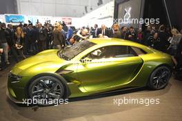 DS E-Tense 01-02.03.2016. Geneva International Motor Show, Geneva, Switzerland. www.xpbimages.com, EMail: requests@xpbimages.com - copy of publication required for printed pictures. Every used picture is fee-liable. © Copyright: Photo4 / XPB Images