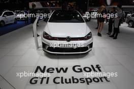 Volkswagen Golf GTI Clubsport 01-02.03.2016. Geneva International Motor Show, Geneva, Switzerland. www.xpbimages.com, EMail: requests@xpbimages.com - copy of publication required for printed pictures. Every used picture is fee-liable. © Copyright: Photo4 / XPB Images